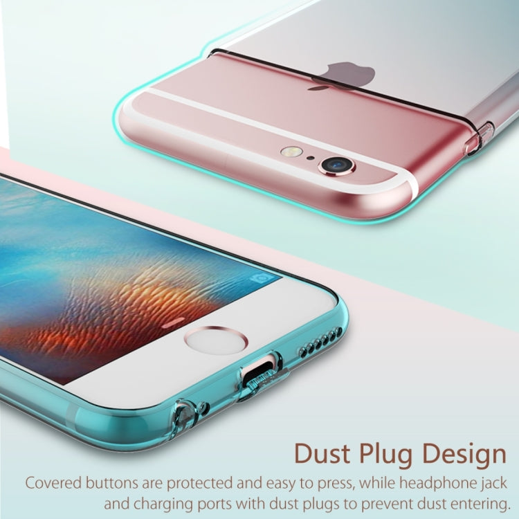 Rock Iris Series Stylish Gradually Changing Color Soft TPU Protective Back Case for iPhone 6 & 6s