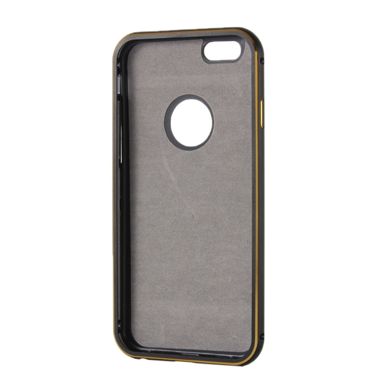 Separable Leather Case Back Shell Cover for iPhone 6 & 6s(Black)