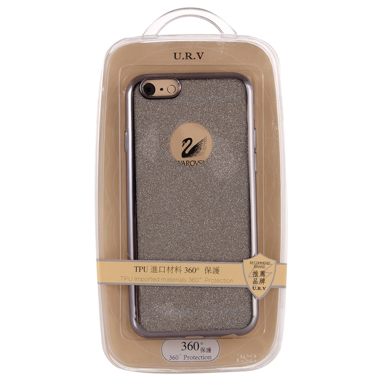 Electroplating Flash Powder TPU Protective Case for iPhone 6 & 6s