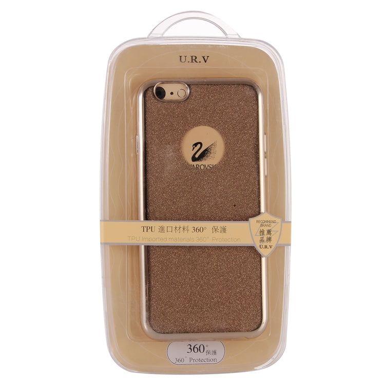 Electroplating Flash Powder TPU Protective Case for iPhone 6 & 6s