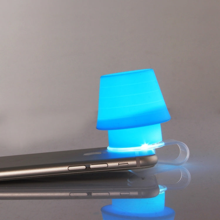 Creative Lovely and Mltiunctional Silicone Mobile Phone Clip Phone Camera Flash Lamp-shade Night Light Atmosphere Lamp Reading Lamp Bedside Lamp