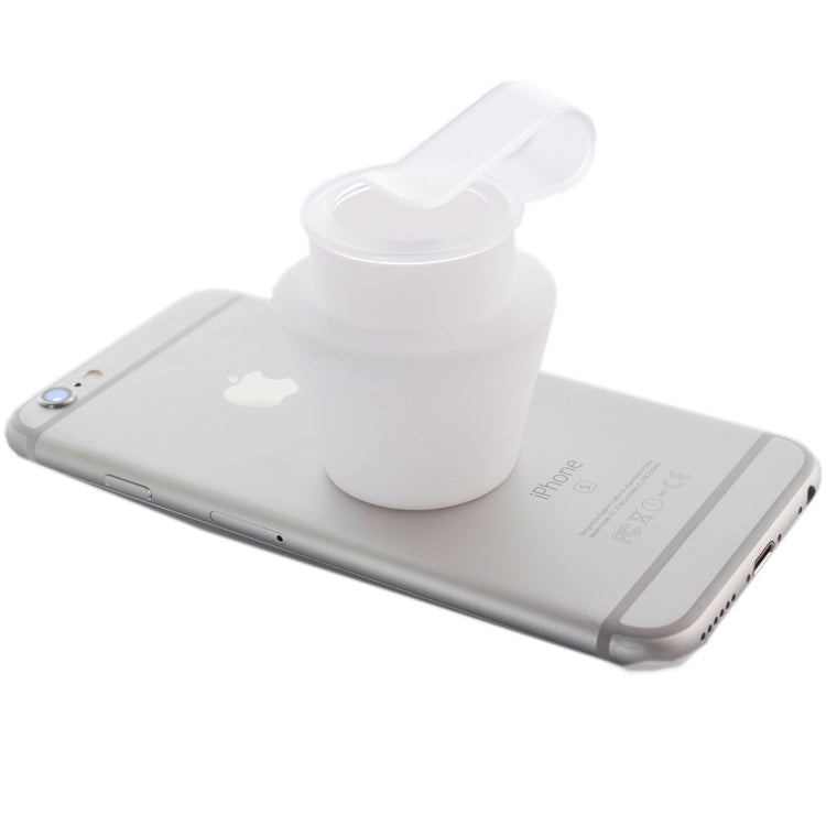 Creative Lovely and Mltiunctional Silicone Mobile Phone Clip Phone Camera Flash Lamp-shade Night Light Atmosphere Lamp Reading Lamp Bedside Lamp