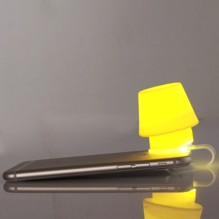 Creative Lovely and Mltiunctional Silicone Mobile Phone Clip Phone Camera Flash Lamp-shade Night Light Atmosphere Lamp Reading Lamp Bedside Lamp