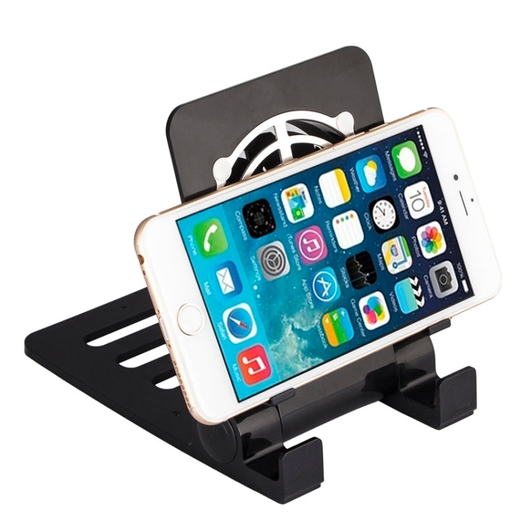 Mini Portable USB Cooling Blower Fan & Heat Sinking Holder for iPhone & iPad and Other Mobile Devices