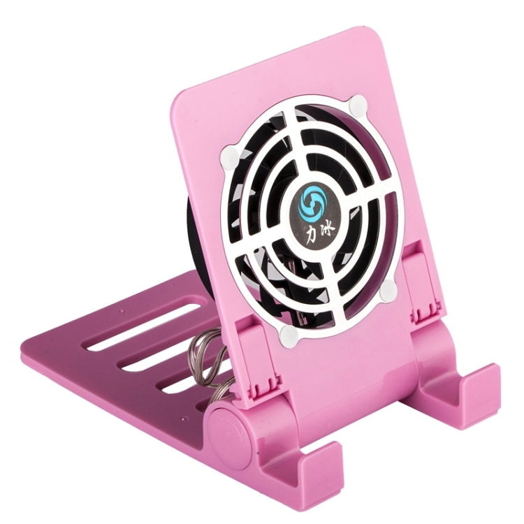 Mini Portable USB Cooling Blower Fan & Heat Sinking Holder for iPhone & iPad and Other Mobile Devices