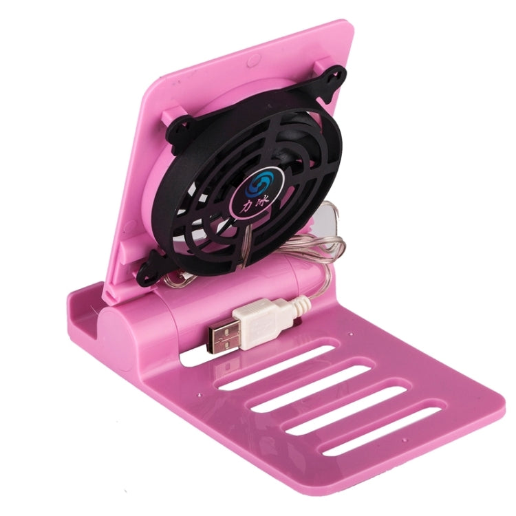 Mini Portable USB Cooling Blower Fan & Heat Sinking Holder for iPhone & iPad and Other Mobile Devices