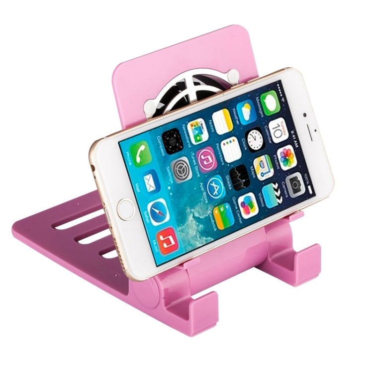 Mini Portable USB Cooling Blower Fan & Heat Sinking Holder for iPhone & iPad and Other Mobile Devices