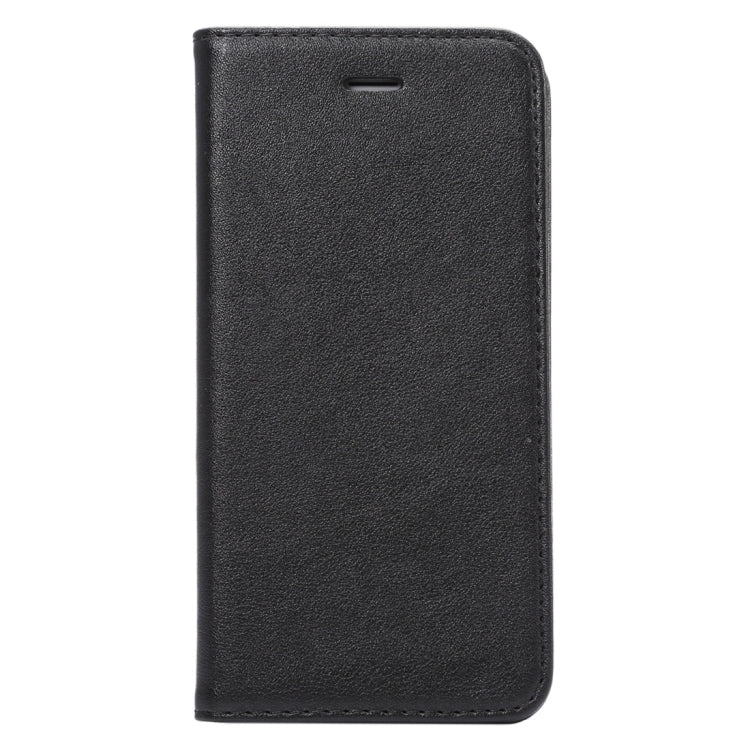 Sheep Texture Magnetic Adsorption Horizontal Flip PU Leather Case with Card Slot & Holder for iPhone 6 & 6s