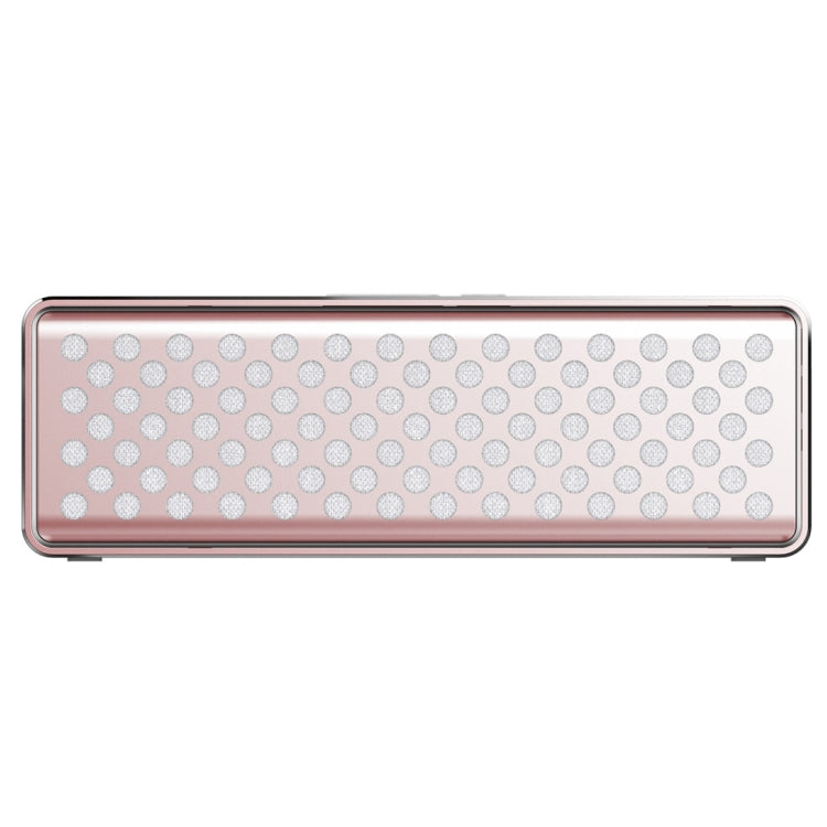 Rock MUBOX Portable Aluminum Stereo Bluetooth V4.0 Music Speaker with Two Strong Speaker Drivers & Mic, Support NFC & AUX IN