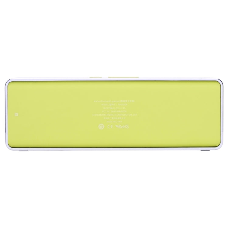 Rock MUBOX Portable Aluminum Stereo Bluetooth V4.0 Music Speaker with Two Strong Speaker Drivers & Mic, Support NFC & AUX IN