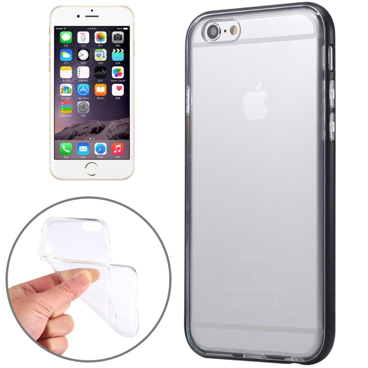TPU Cover + Metal Bumper Frame Combination Case for iPhone 6 & 6s