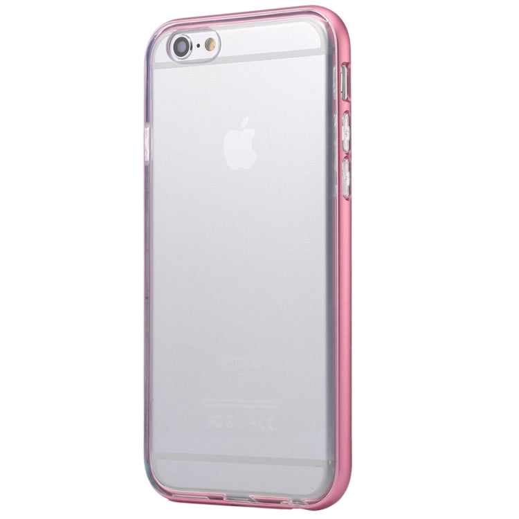 TPU Cover + Metal Bumper Frame Combination Case for iPhone 6 & 6s