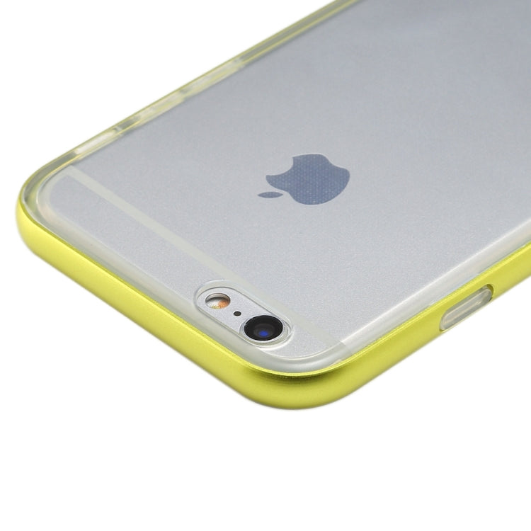 TPU Cover + Metal Bumper Frame Combination Case for iPhone 6 & 6s