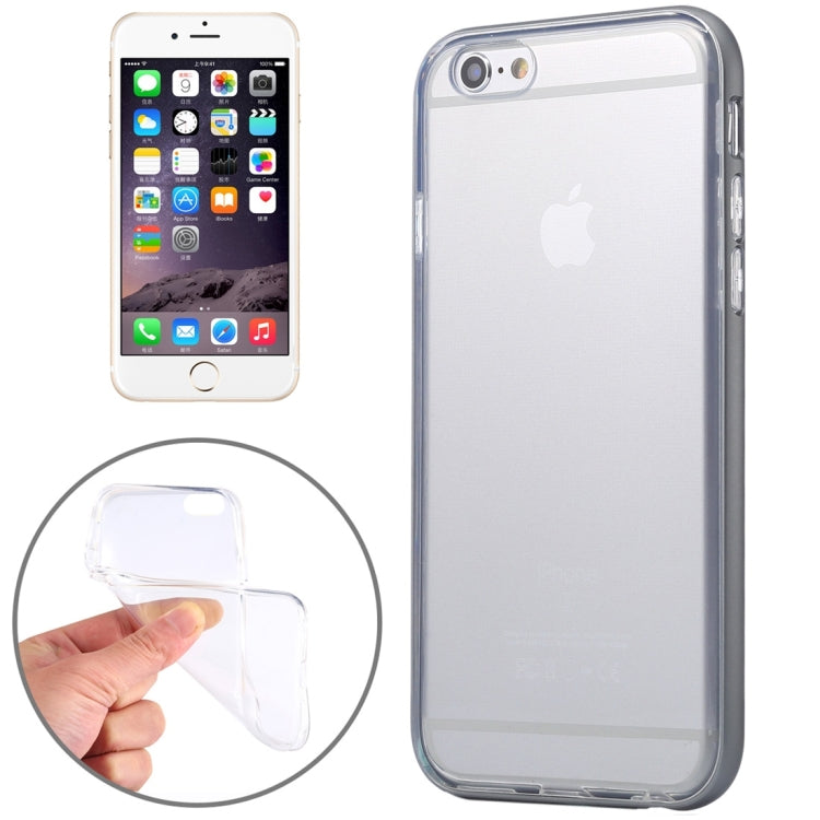 TPU Cover + Metal Bumper Frame Combination Case for iPhone 6 & 6s