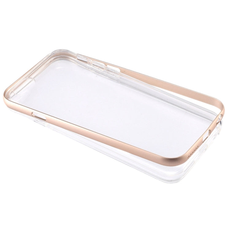 TPU Cover + Metal Bumper Frame Combination Case for iPhone 6 & 6s