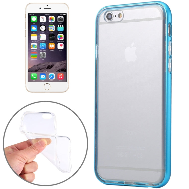 TPU Cover + Metal Bumper Frame Combination Case for iPhone 6 & 6s