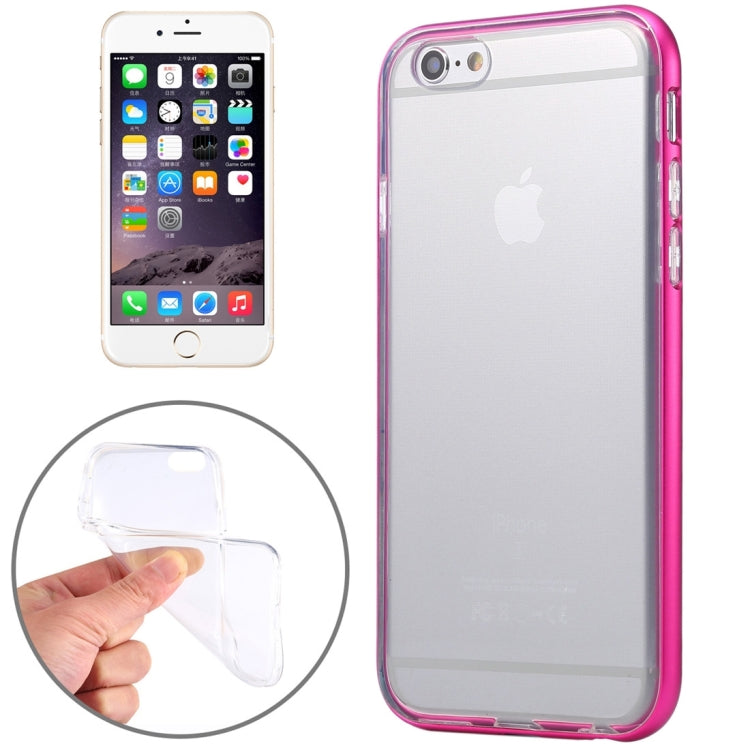 TPU Cover + Metal Bumper Frame Combination Case for iPhone 6 & 6s