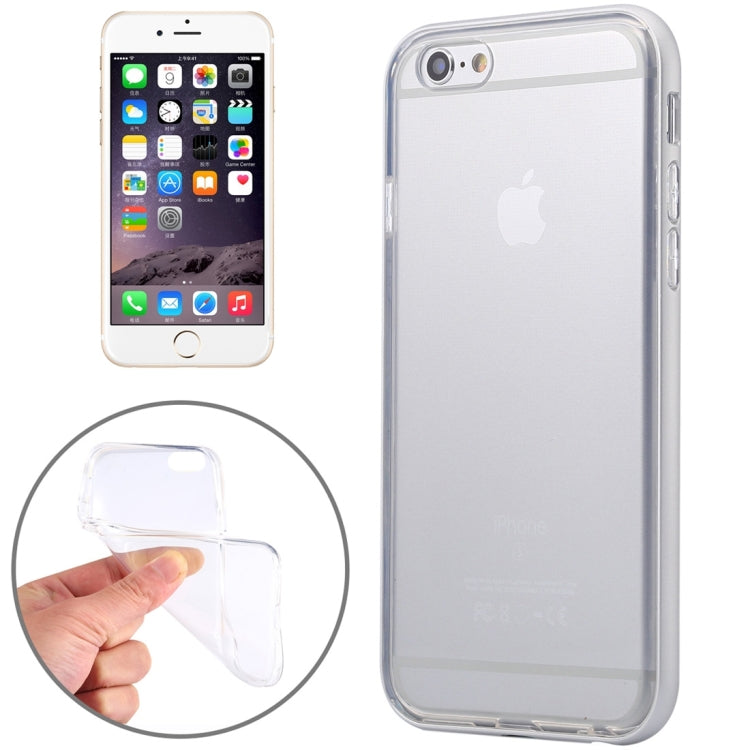 TPU Cover + Metal Bumper Frame Combination Case for iPhone 6 & 6s