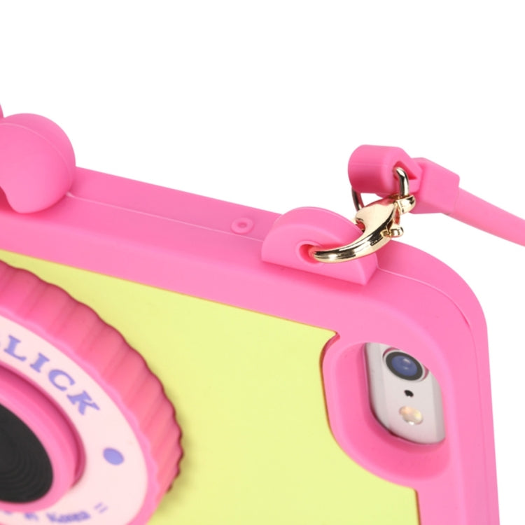 ROCK 3D Click-Click Camera Shaped Silicone Case with Strap & Remote Shutter for iPhone 6 & 6s