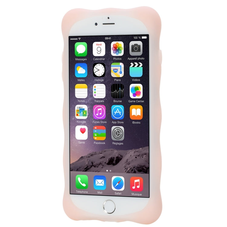 ROCK Pudding Series Fluorescent Silicone Protective Case for iPhone 6 & 6s