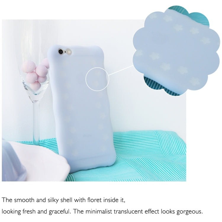 ROCK Pudding Series Fluorescent Silicone Protective Case for iPhone 6 & 6s