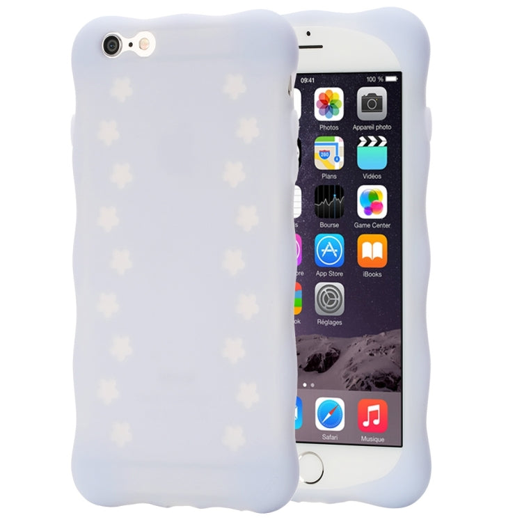 ROCK Pudding Series Fluorescent Silicone Protective Case for iPhone 6 & 6s