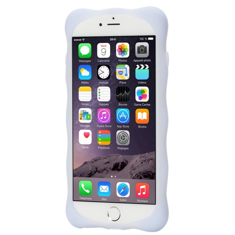 ROCK Pudding Series Fluorescent Silicone Protective Case for iPhone 6 & 6s