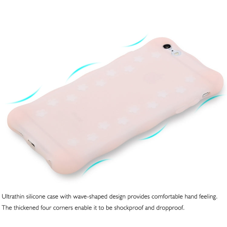 ROCK Pudding Series Fluorescent Silicone Protective Case for iPhone 6 & 6s