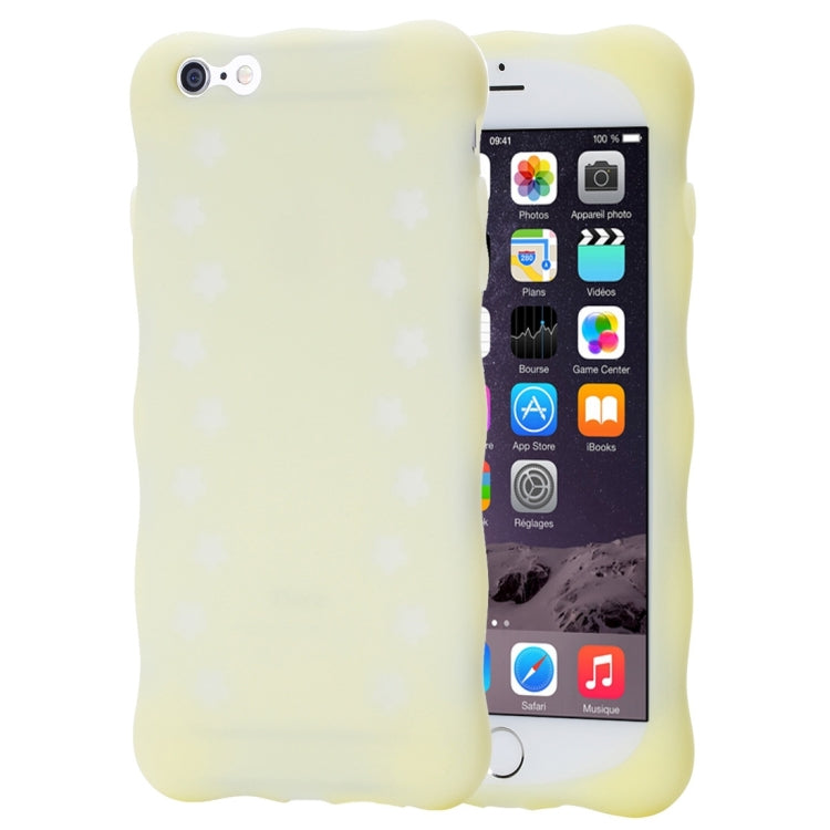 ROCK Pudding Series Fluorescent Silicone Protective Case for iPhone 6 & 6s