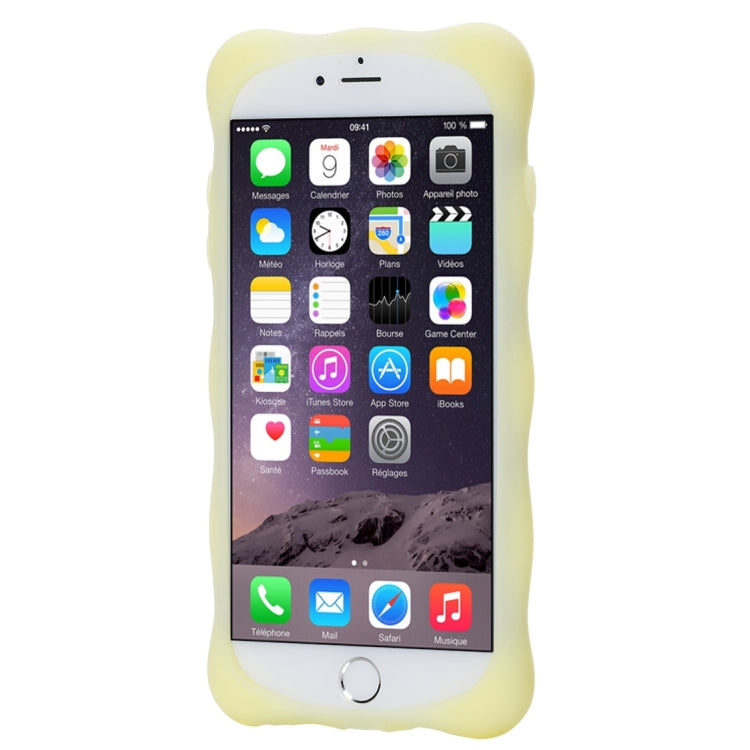 ROCK Pudding Series Fluorescent Silicone Protective Case for iPhone 6 & 6s