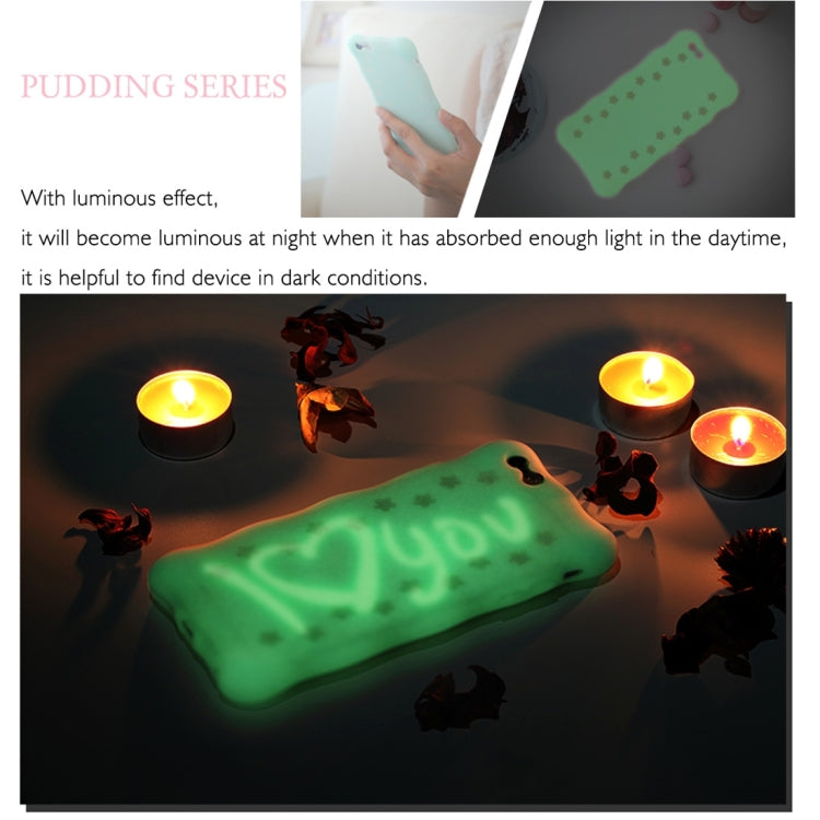 ROCK Pudding Series Fluorescent Silicone Protective Case for iPhone 6 & 6s