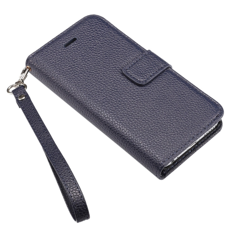 Litchi Texture Horizontal Flip Leather Case with Card Slots & Holder & Wallet & Photo Frame & Lanyard for iPhone 6 & 6s