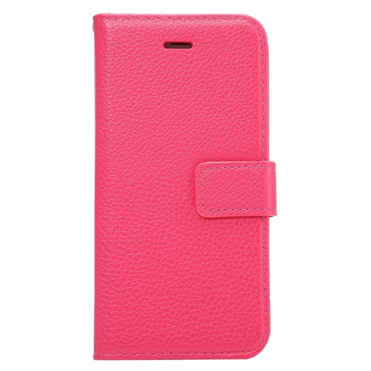 Litchi Texture Horizontal Flip Leather Case with Card Slots & Holder & Wallet & Photo Frame & Lanyard for iPhone 6 & 6s