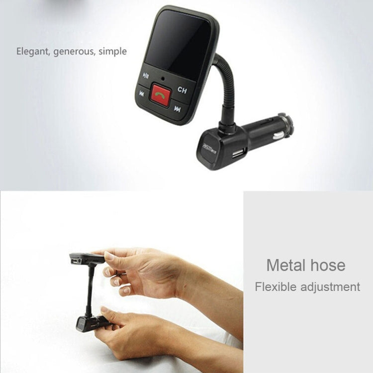 BT67 Bluetooth Car Kit MP3 Player FM Transmitter with Remote Control, 5V 2.1A USB Car Charger for iPhone 6 / iPad / Galaxy S6 / Mobile Phone