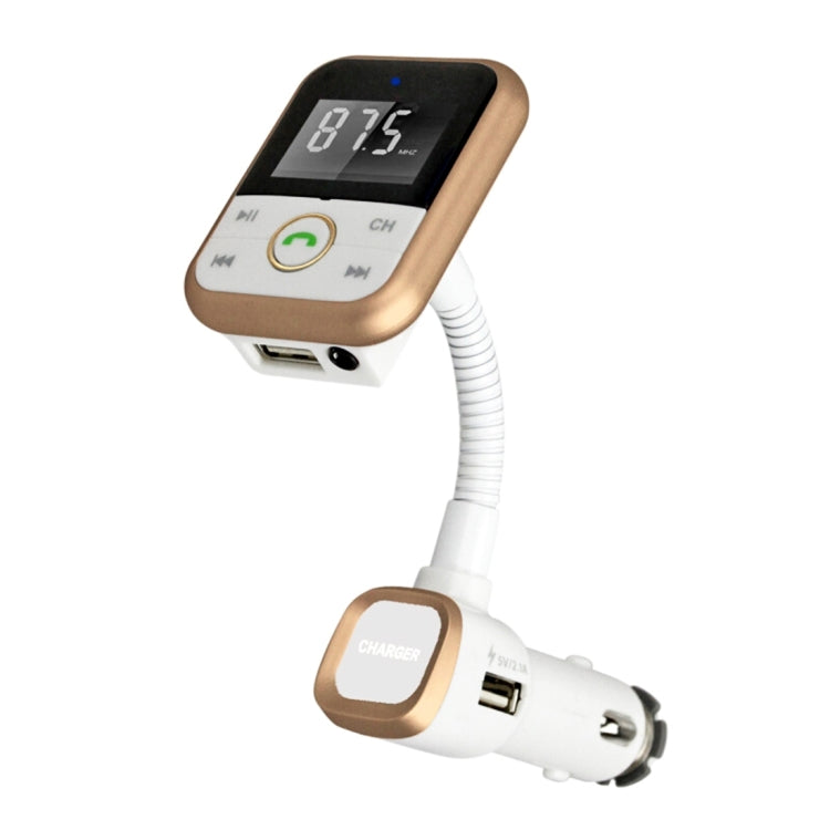 BT67 Bluetooth Car Kit MP3 Player FM Transmitter with Remote Control, 5V 2.1A USB Car Charger for iPhone 6 / iPad / Galaxy S6 / Mobile Phone
