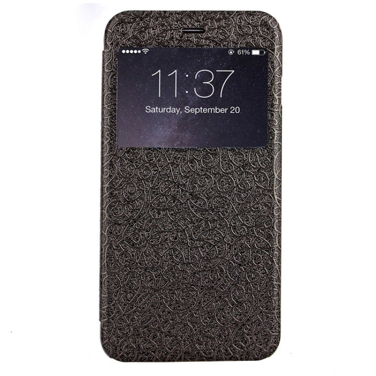 Flower of Palace Pattern Flip Leather Case with Card Slot & Caller ID Display for iPhone 6 & 6