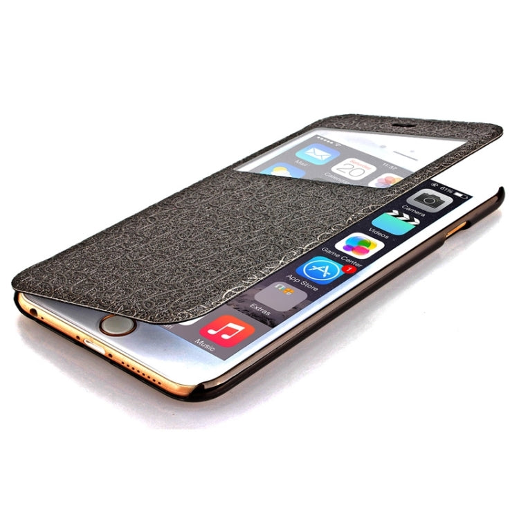 Flower of Palace Pattern Flip Leather Case with Card Slot & Caller ID Display for iPhone 6 & 6