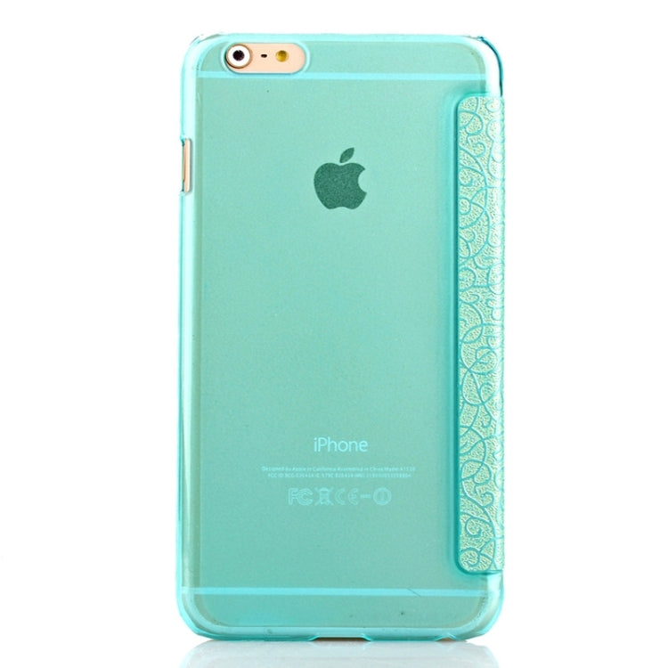 Flower of Palace Pattern Flip Leather Case with Card Slot & Caller ID Display for iPhone 6 & 6
