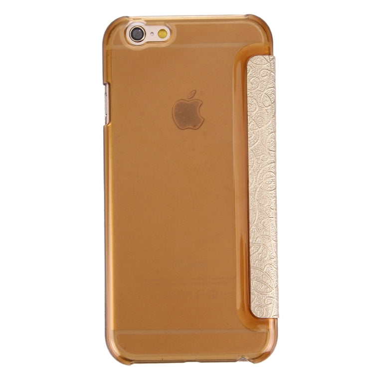 Flower of Palace Pattern Flip Leather Case with Card Slot & Caller ID Display for iPhone 6 & 6