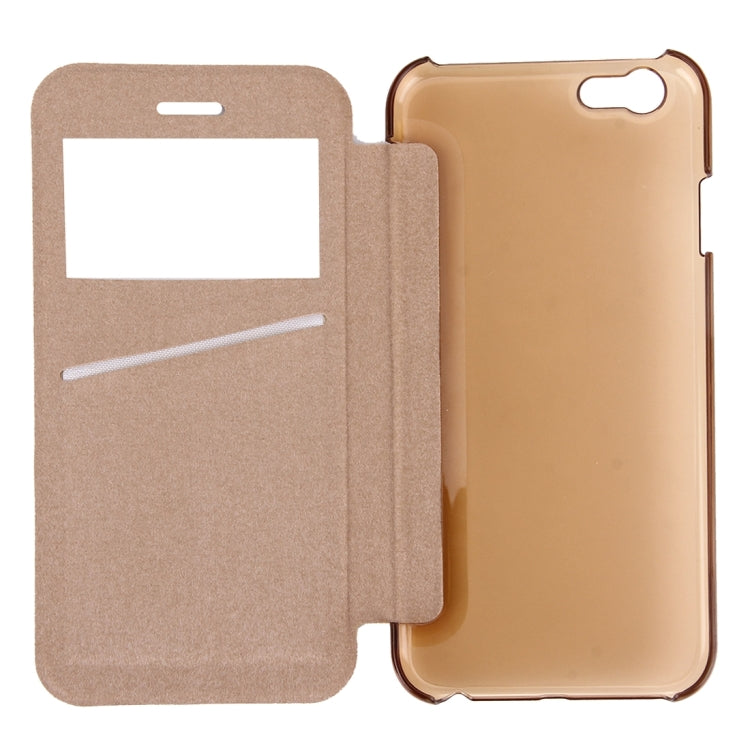 Flower of Palace Pattern Flip Leather Case with Card Slot & Caller ID Display for iPhone 6 & 6