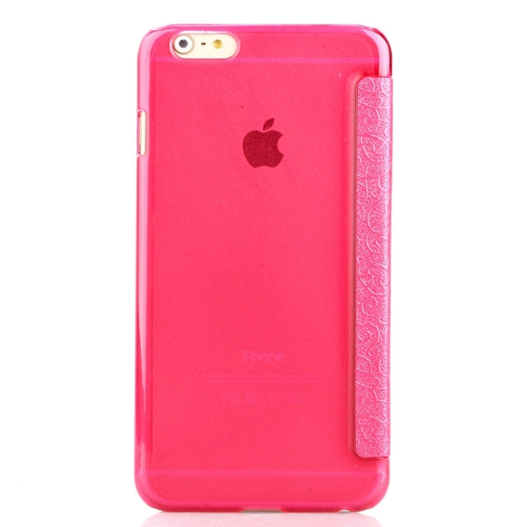 Flower of Palace Pattern Flip Leather Case with Card Slot & Caller ID Display for iPhone 6 & 6