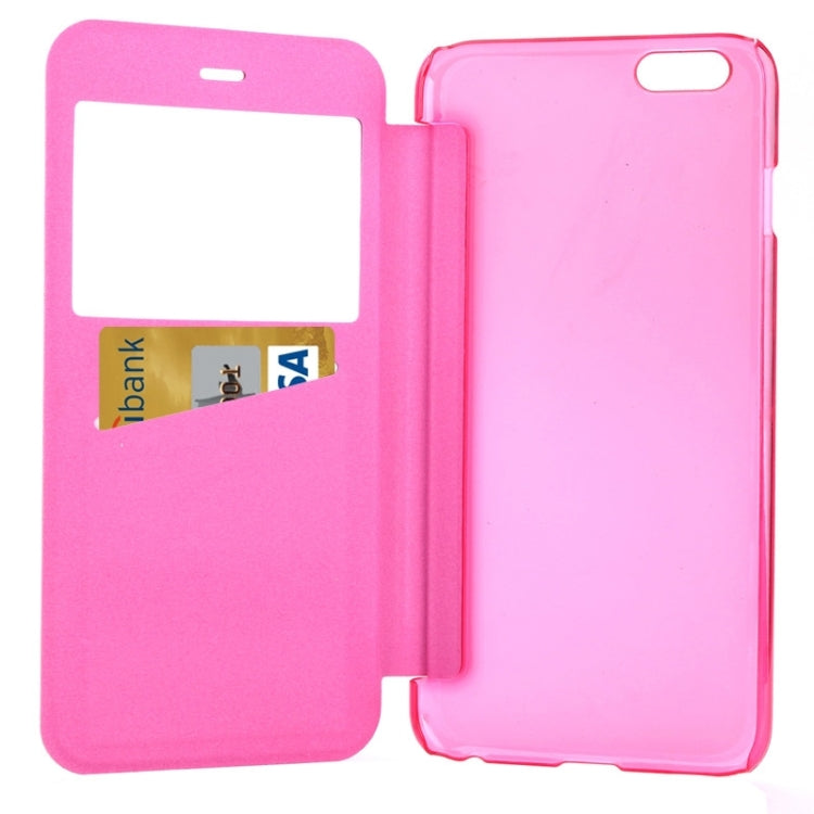 Flower of Palace Pattern Flip Leather Case with Card Slot & Caller ID Display for iPhone 6 & 6