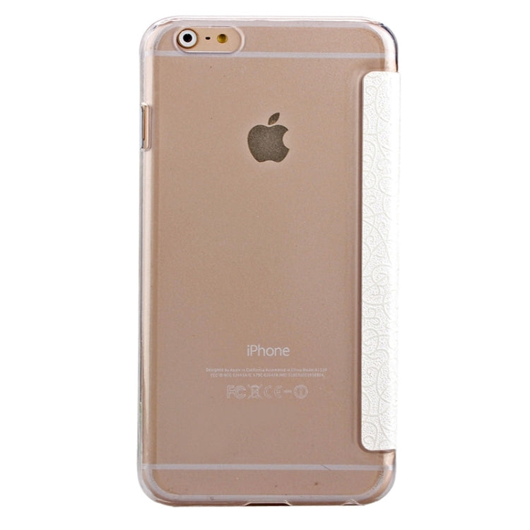 Flower of Palace Pattern Flip Leather Case with Card Slot & Caller ID Display for iPhone 6 & 6