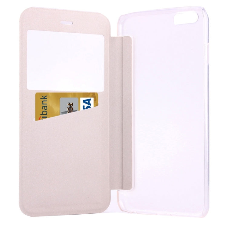 Flower of Palace Pattern Flip Leather Case with Card Slot & Caller ID Display for iPhone 6 & 6