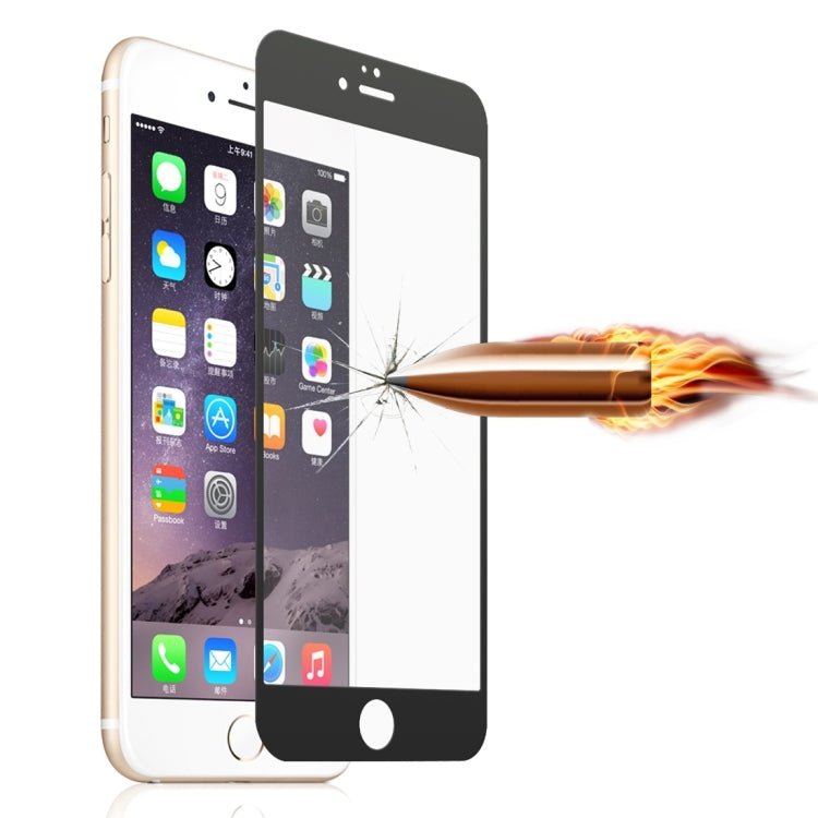 0.3mm Ultra-thin Plating Full Screen Front + Back Color Mirror Tempered Glass Screen Protector for iPhone 6 & 6s