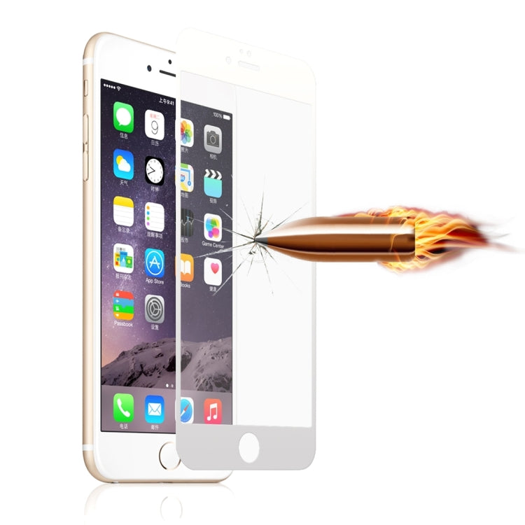 0.3mm Ultra-thin Plating Full Screen Front + Back Color Mirror Tempered Glass Screen Protector for iPhone 6 & 6s