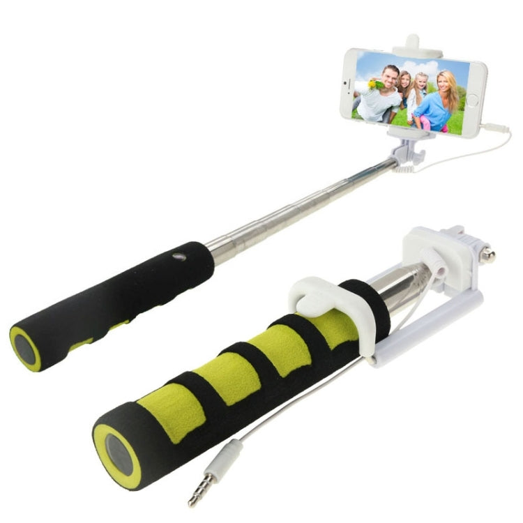 GoShot Photo Pole Selfie Stick Monopod Extendable Handheld Holder with 3.5mm Audio Cable, Max Length: 88cm