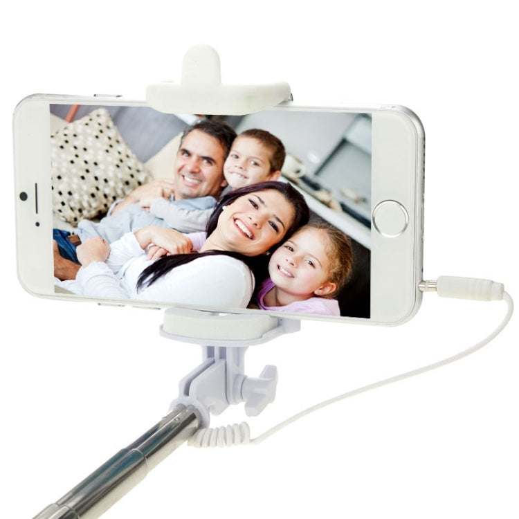 GoShot Photo Pole Selfie Stick Monopod Extendable Handheld Holder with 3.5mm Audio Cable, Max Length: 88cm