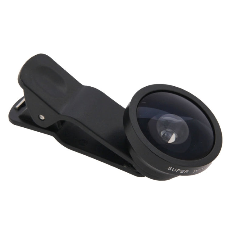 HE-22 Universal Super Wide 0.4X Lens with Clip, For iPhone, Galaxy, Sony, Lenovo, HTC, Huawei, Google, LG, Xiaomi and other Smartphones