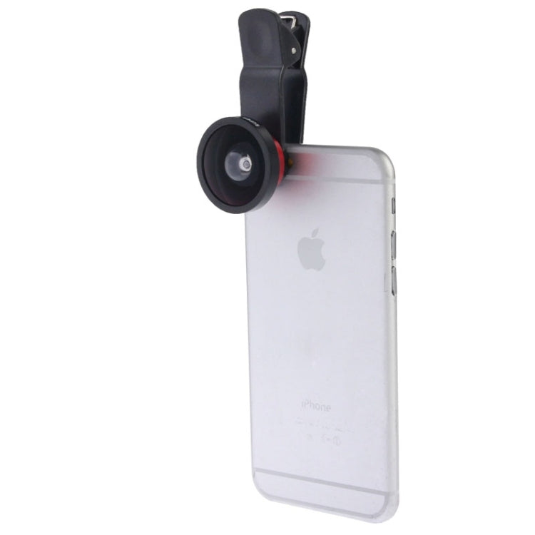 HE-22 Universal Super Wide 0.4X Lens with Clip, For iPhone, Galaxy, Sony, Lenovo, HTC, Huawei, Google, LG, Xiaomi and other Smartphones